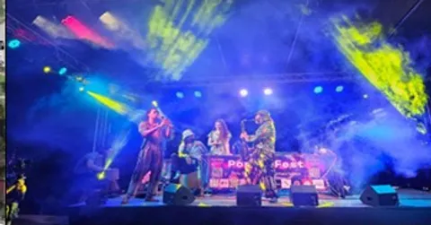 Pop-Up Fest live music stage in Chiang Mai